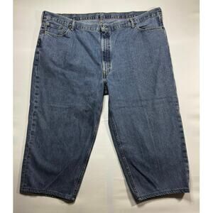 Levi's 560 Men's Comfort Fit Tapered Leg Blue Denim Jeans - Size 52x29 (52x24)